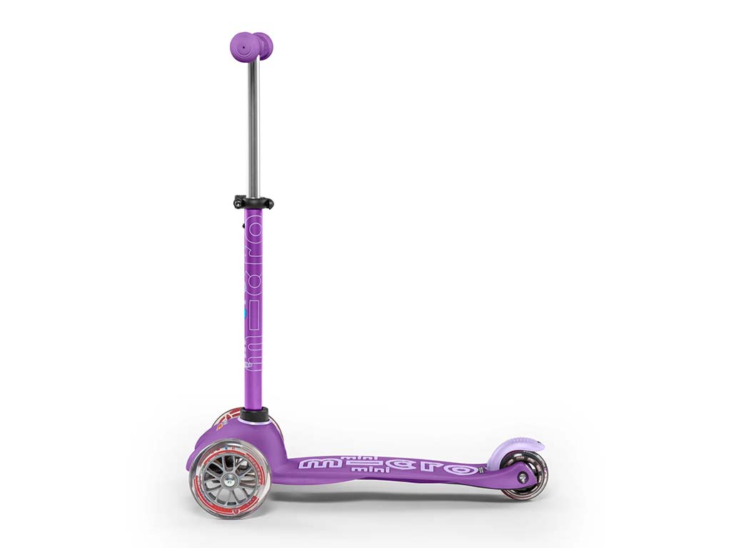 Mini Micro Deluxe Purple Scooter | Best 3 Wheel Scooter | Young Willow ...