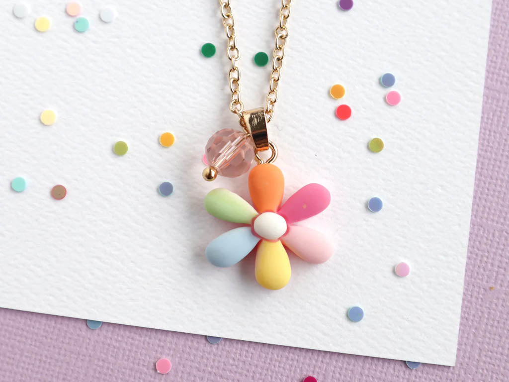 Mon Coco Necklace | Rainbow Petal