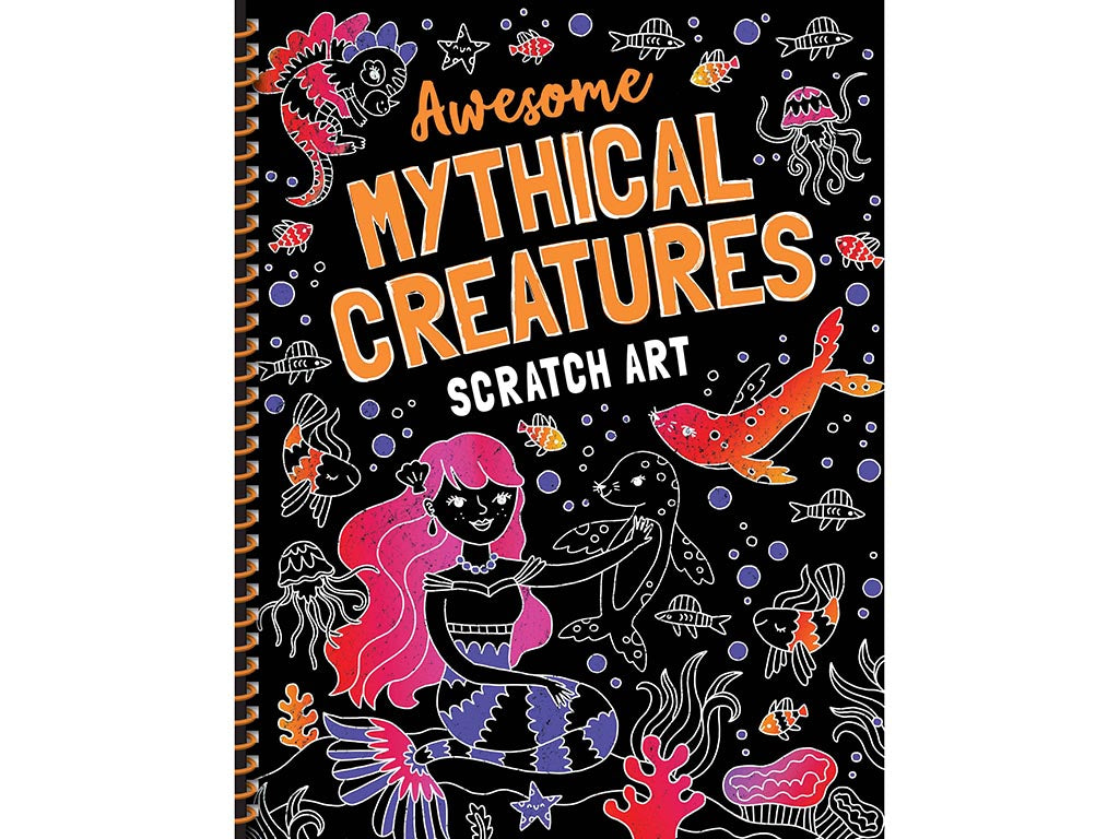 Scratch Art | Mythical Creatures