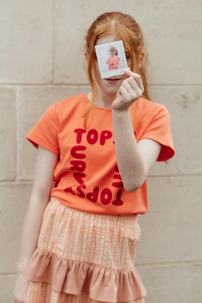 Olive + The Captain Tee | Topsy Turvy (Size 6)