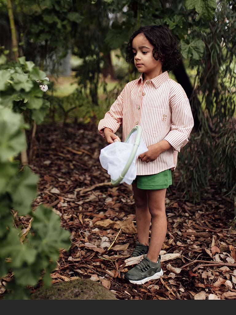 Olive + the Captain Long Sleeve Shirt | Hoya Stripe (1 Year)