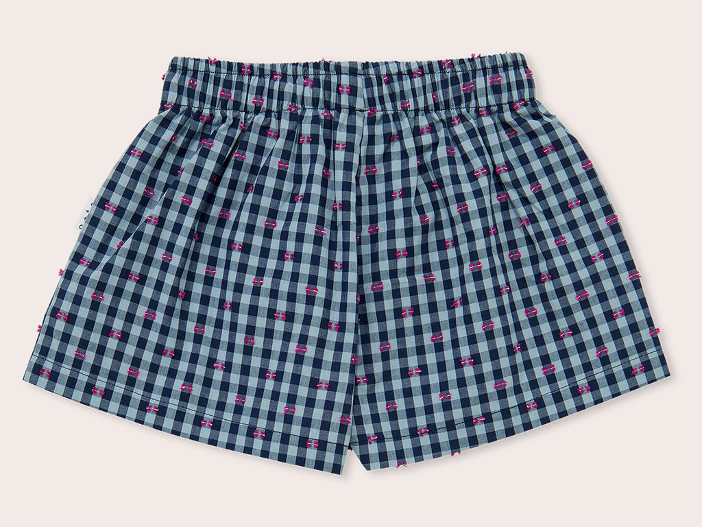 Olive + The Captain Relaxed Shorts | Gingham Bows