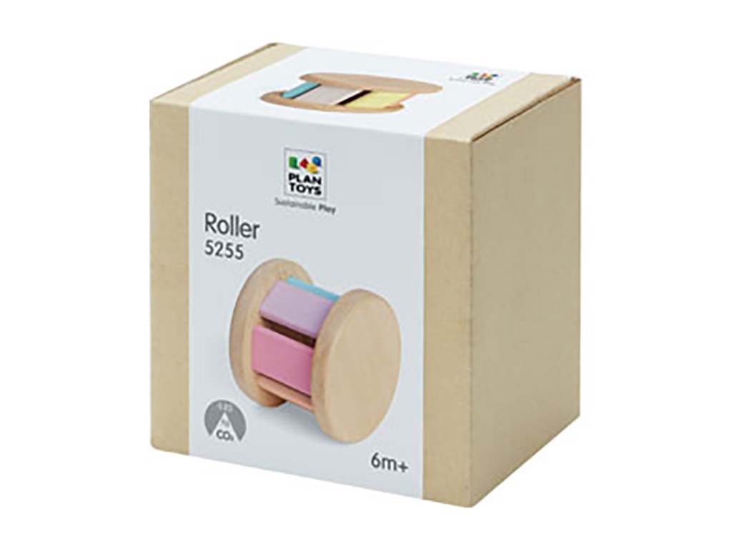 PlanToys Rolling Rattle | Pastel