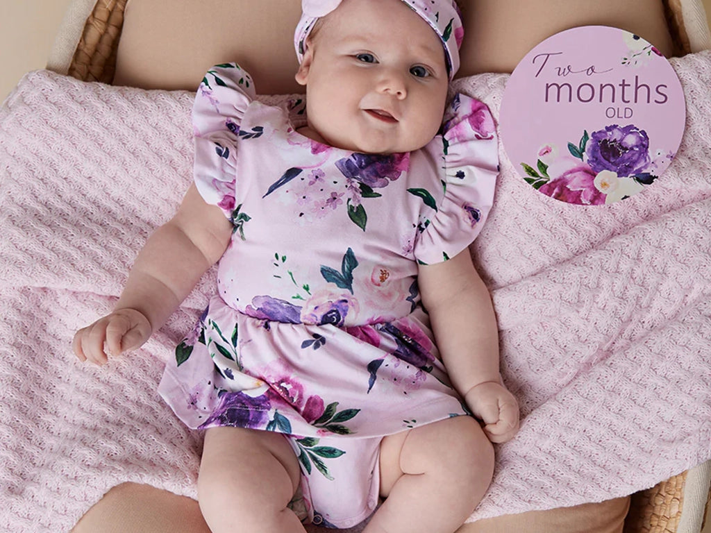 Snuggle Hunny Dress | Floral Kiss (6-12 months)