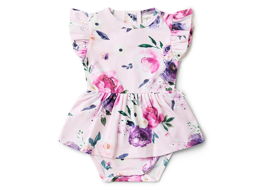 Snuggle Hunny Dress | Floral Kiss (6-12 months)