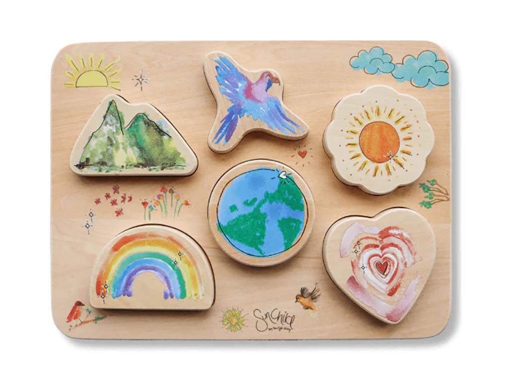 SunChild | Affirmation Wooden Puzzle