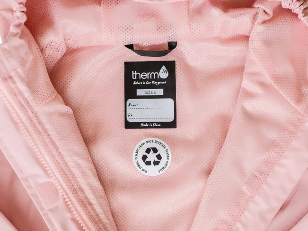 Therm SplashMagic Rainshell Jacket Dusky Pink | Magic Raincoat Pink ...