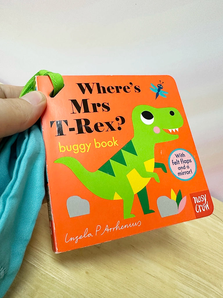 Where's Mrs T-Rex? (Felt Flaps) | Pram/Buggy Book *SECONDS