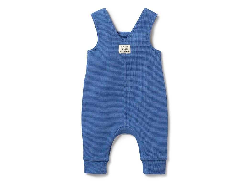 Wilson & Frenchy Waffle Overalls | Brilliant Blue