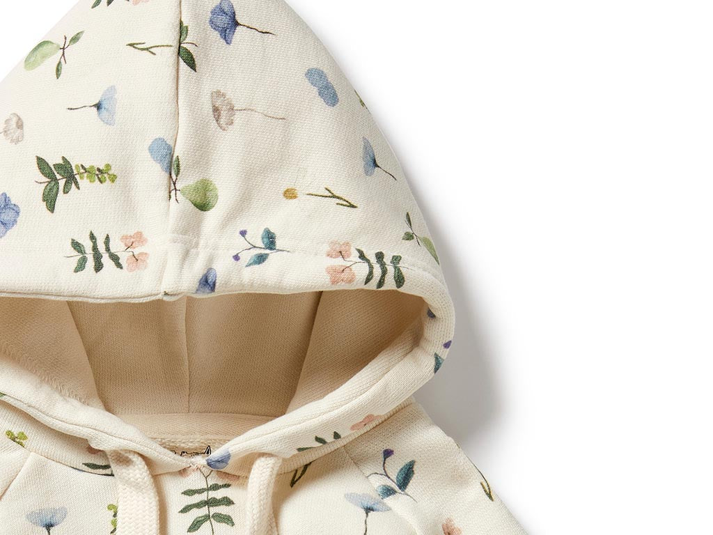 Wilson & Frenchy Hooded Sweat | Petit Garden (1 year)