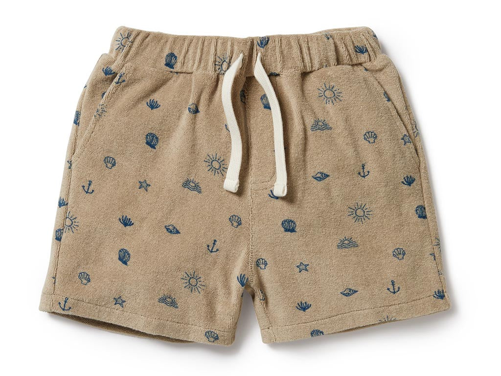 Wilson & Frenchy Terry Shorts | Summer Days (Size 5)