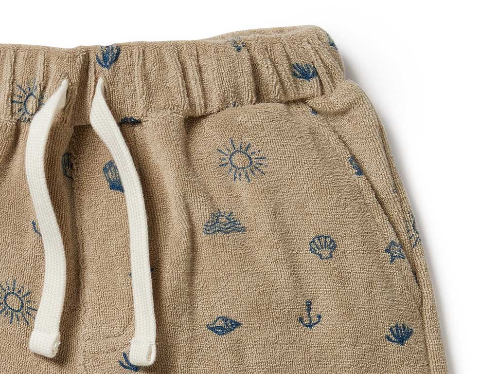Wilson & Frenchy Terry Shorts | Summer Days (Size 5)