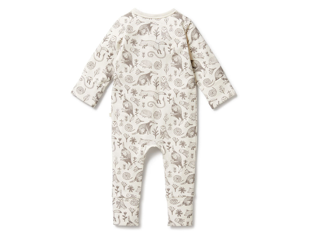 Wilson & Frenchy Zipsuit | Tribal Woods (Newborn)