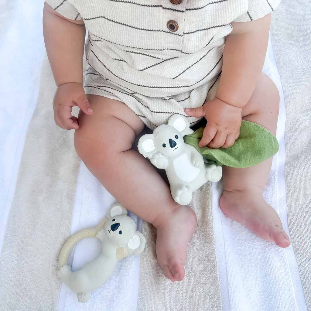 Winnie Parkes Teether | Banks Koala Teether, Rattle & Scrunch
