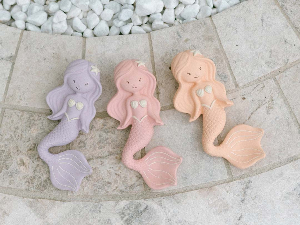 Winnie Parkes Teether | Maeve the Mermaid (Berry)