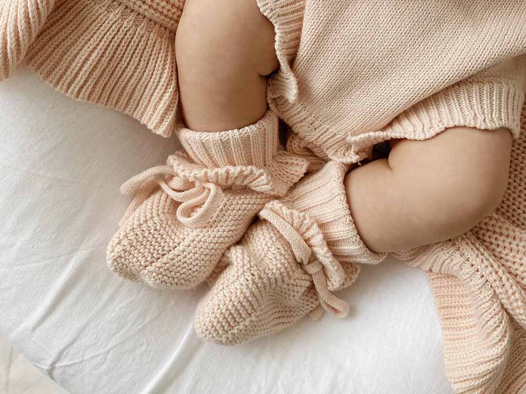 Ziggy Lou Frill Booties | Pia (3-6 months)