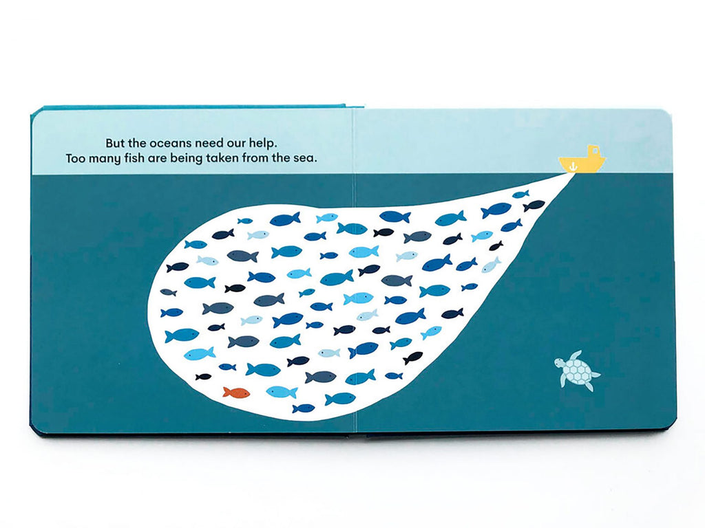 Eco Baby Oceans Board Book pages