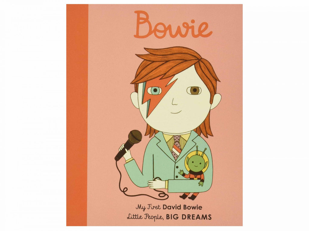 Little People Big Dreams David Bowie board book front cover