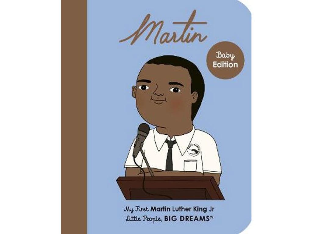 Little People Big Dreams MartinLittle People Big Dreams Martin Luther King Jnr board book front cover