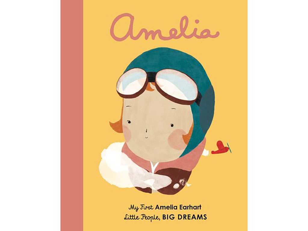 Little People Big Dreams Amelia Earhart Front cover