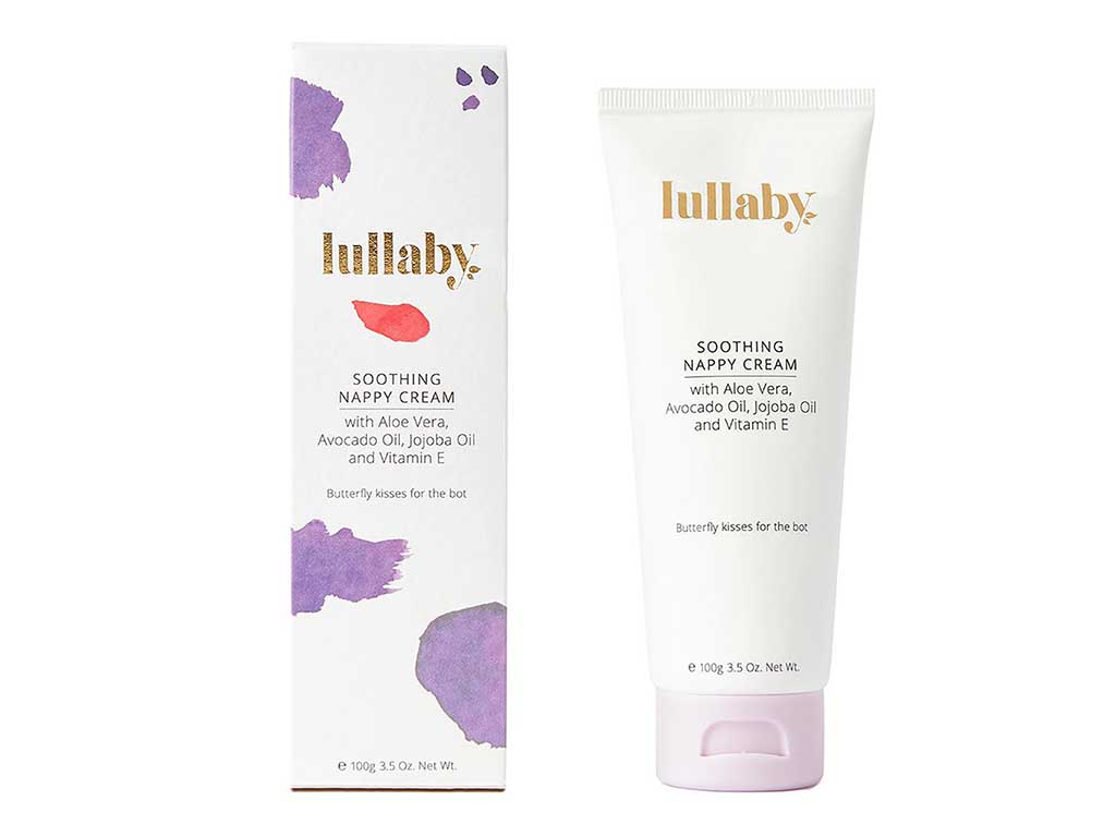 Lullaby Soothing Nappy Cream with packaging