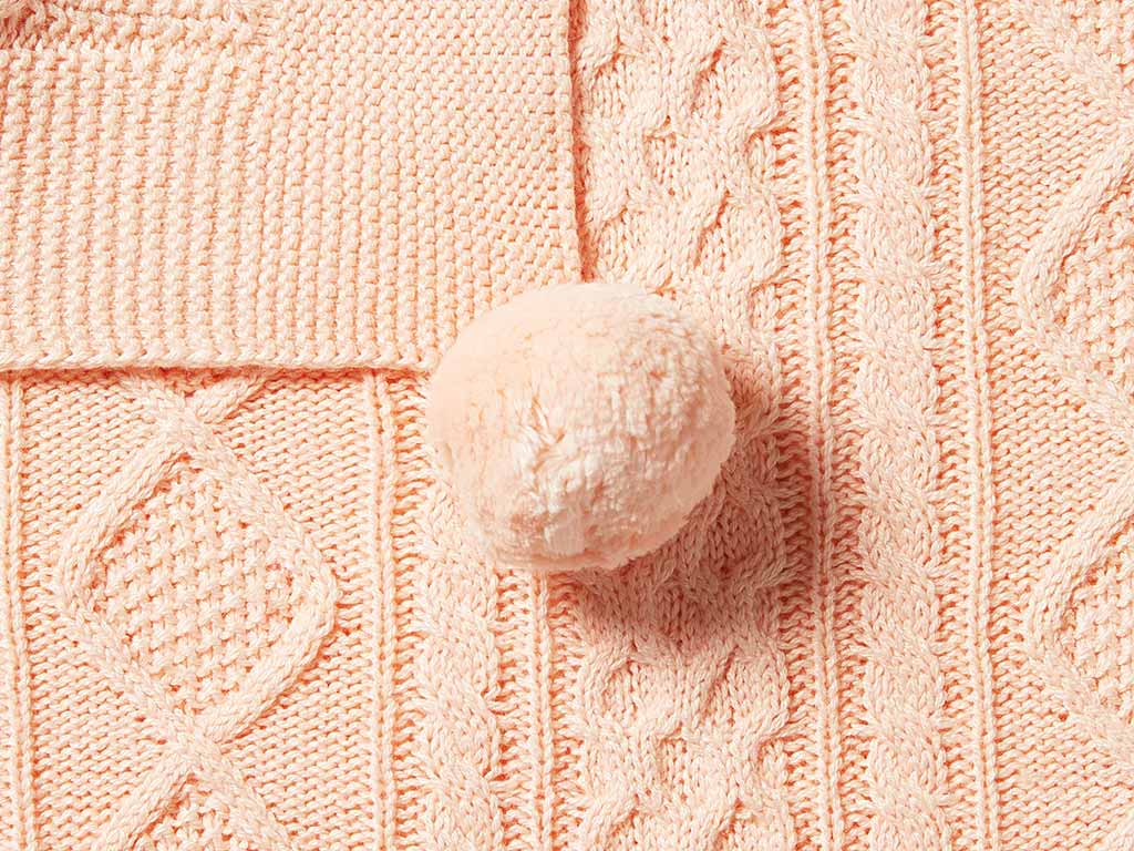 Wilson & Frenchy Knitted Blanket | Shell